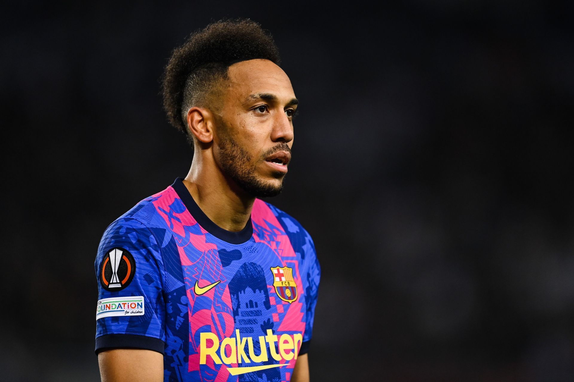 Pierre-Emerick Aubameyang has led the line impressively for Barca