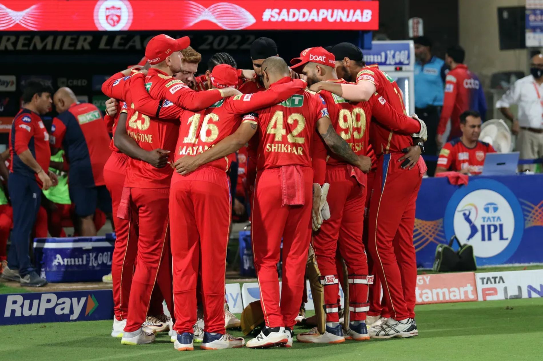 Punjab Kings (PBKS) have been eliminated from the IPL 2022 playoffs race. Pic: IPLT20.COM