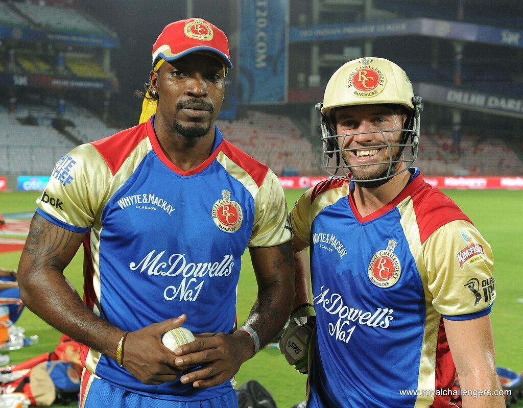 AB de Villiers and Chris Gayle revolutionized T20 cricket [Credits: Royal Challengers Bangalore]