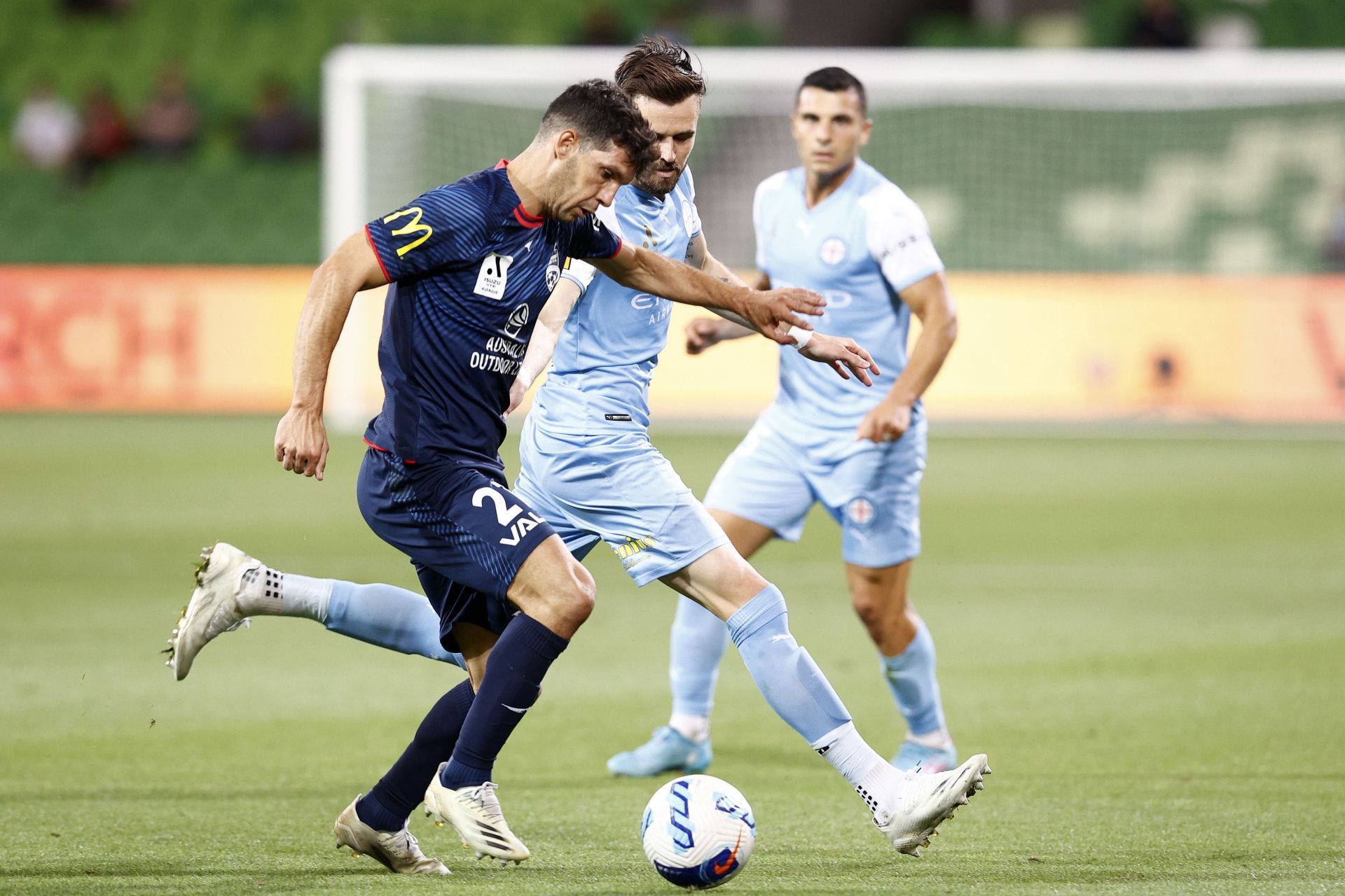 Melbbourne City take on Adelaide United this week