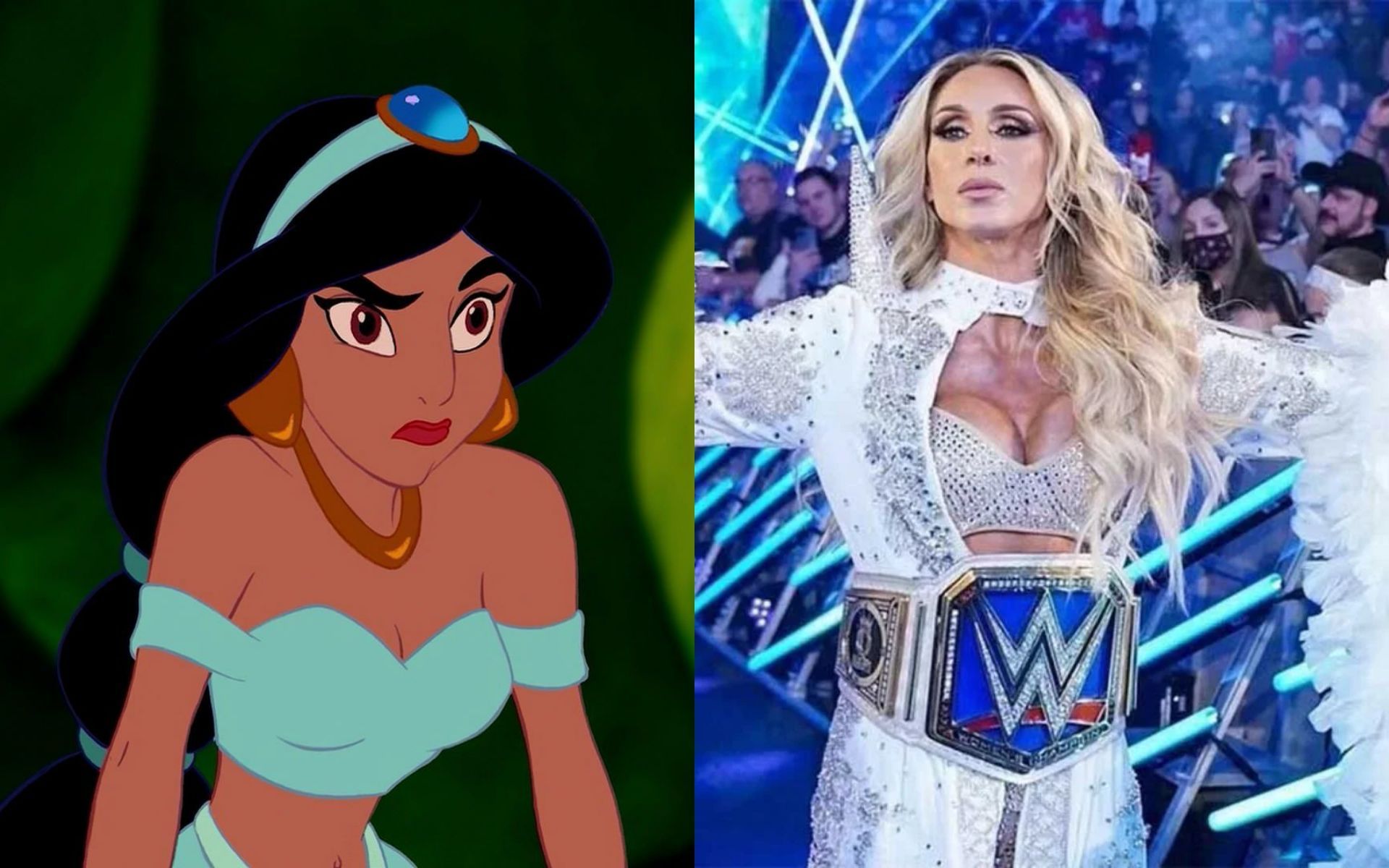 Jasmine and Charlotte Flair both broke away from just being a "princess."