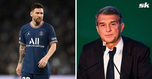 Parisian star Messi is tired of Barca president Laporta's statements.