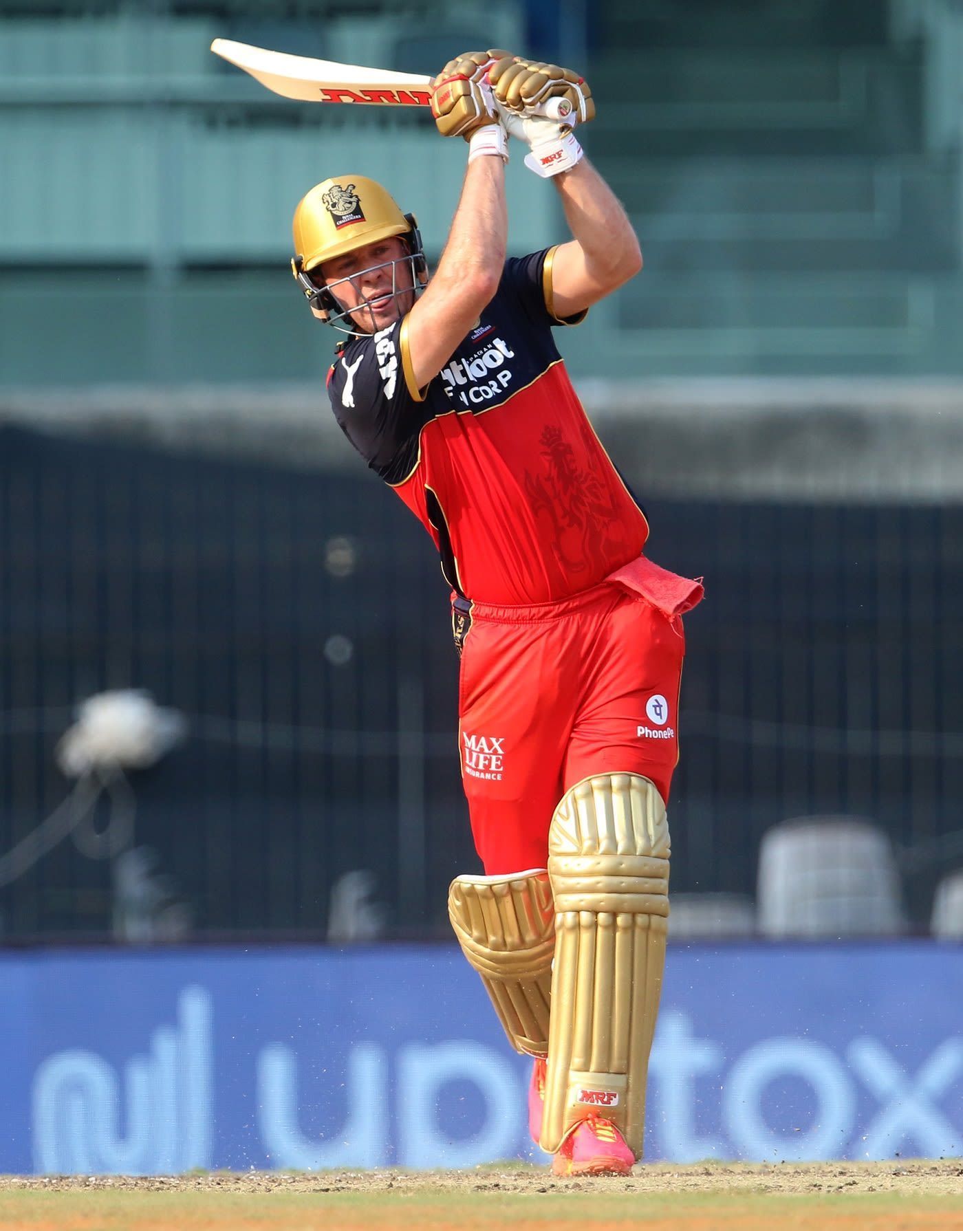 AB de Villiers in action during one of his superb innings for RCB