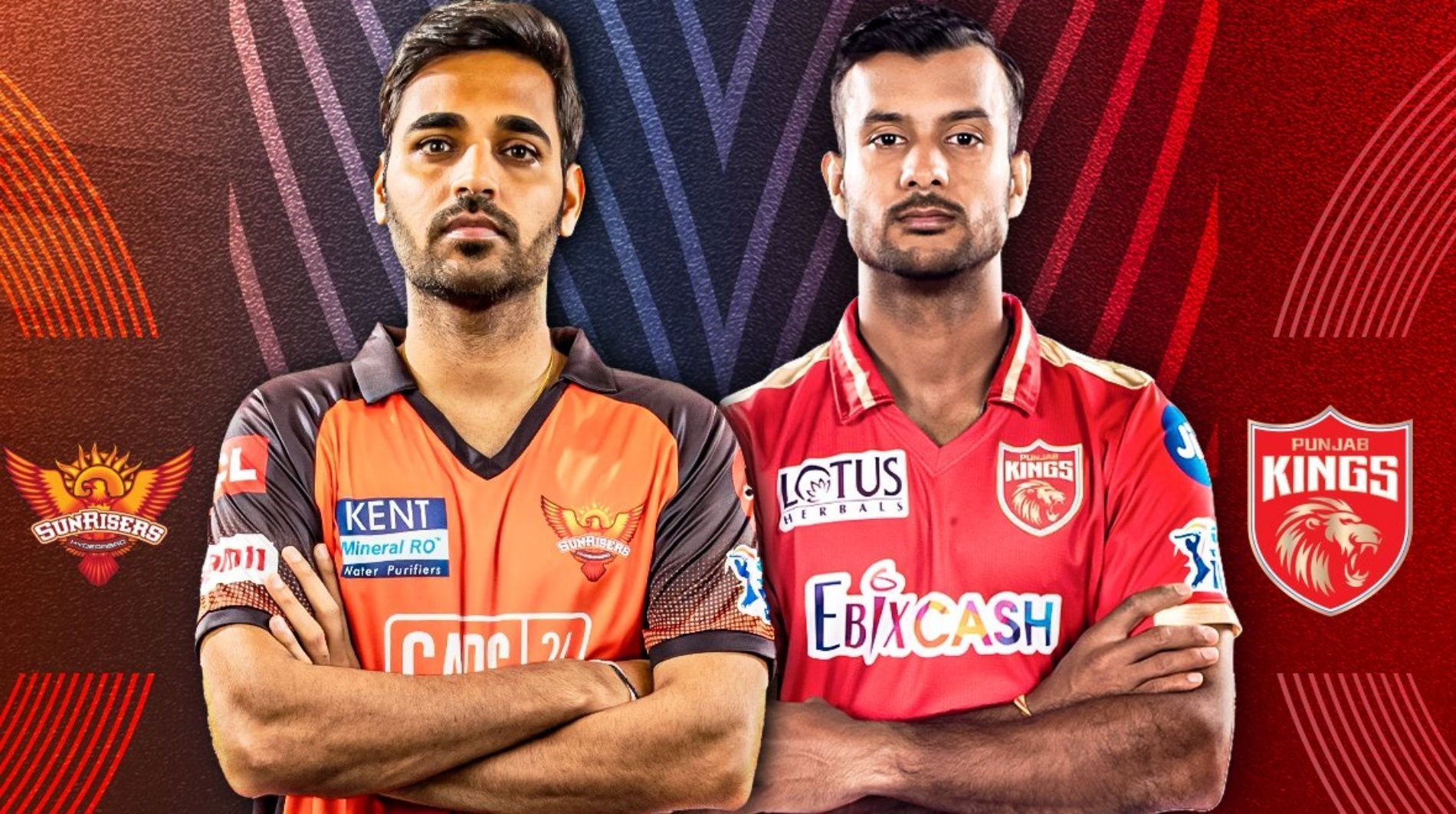 Both Hyderabad and Punjab will look to end their IPL 2022 campaign with a win. Pic: IPL/ Twitter
