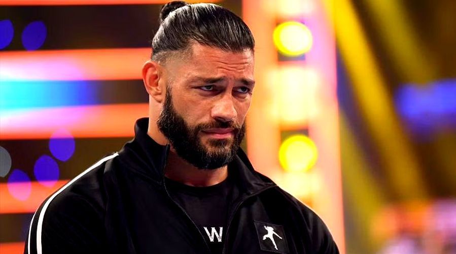 WWE Universal Champion Roman Reigns threw a little pot shot in Riddle&#039;s direction