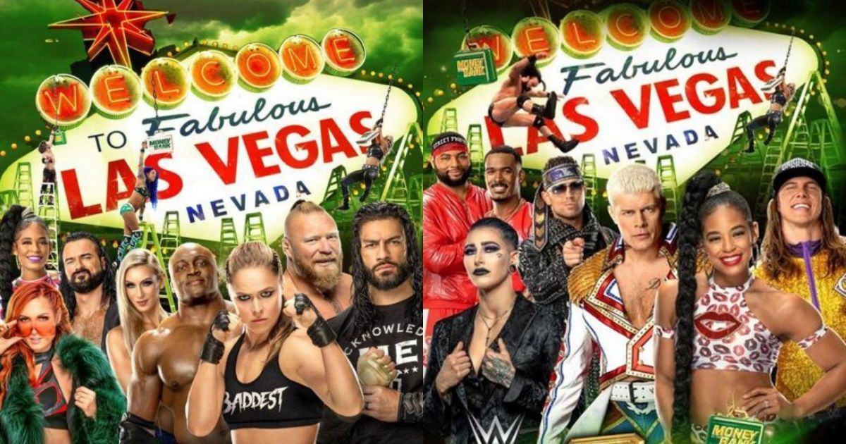 The promotion even updated the Money in the Bank poster