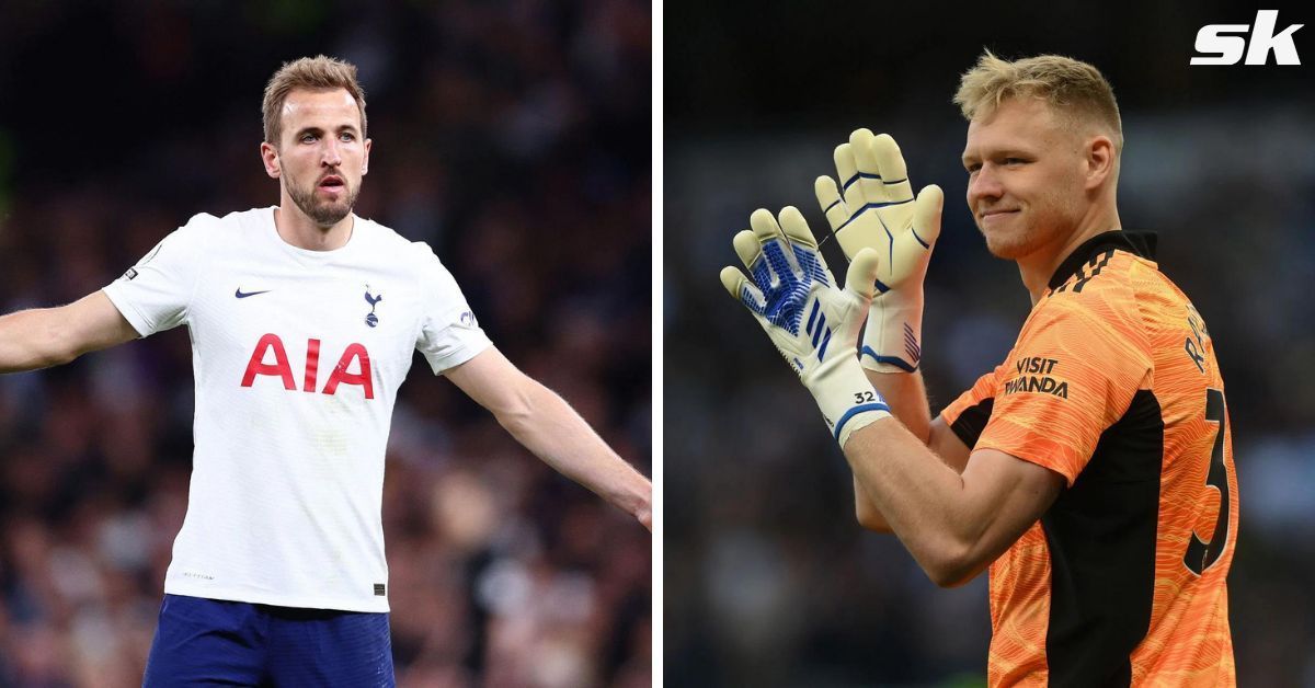 Tottenham striker Harry Kane comments on Arsenal goalkeeper Aaron Ramsdale