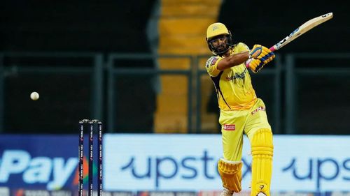 Ambati Rayudu in action for CSK during IPL 2022. (P.C.:iplt20.com)