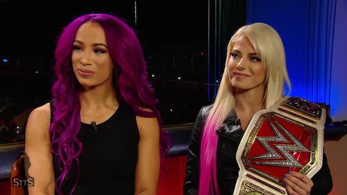 Sasha Banks and Alexa Bliss are two of WWE's top stars.