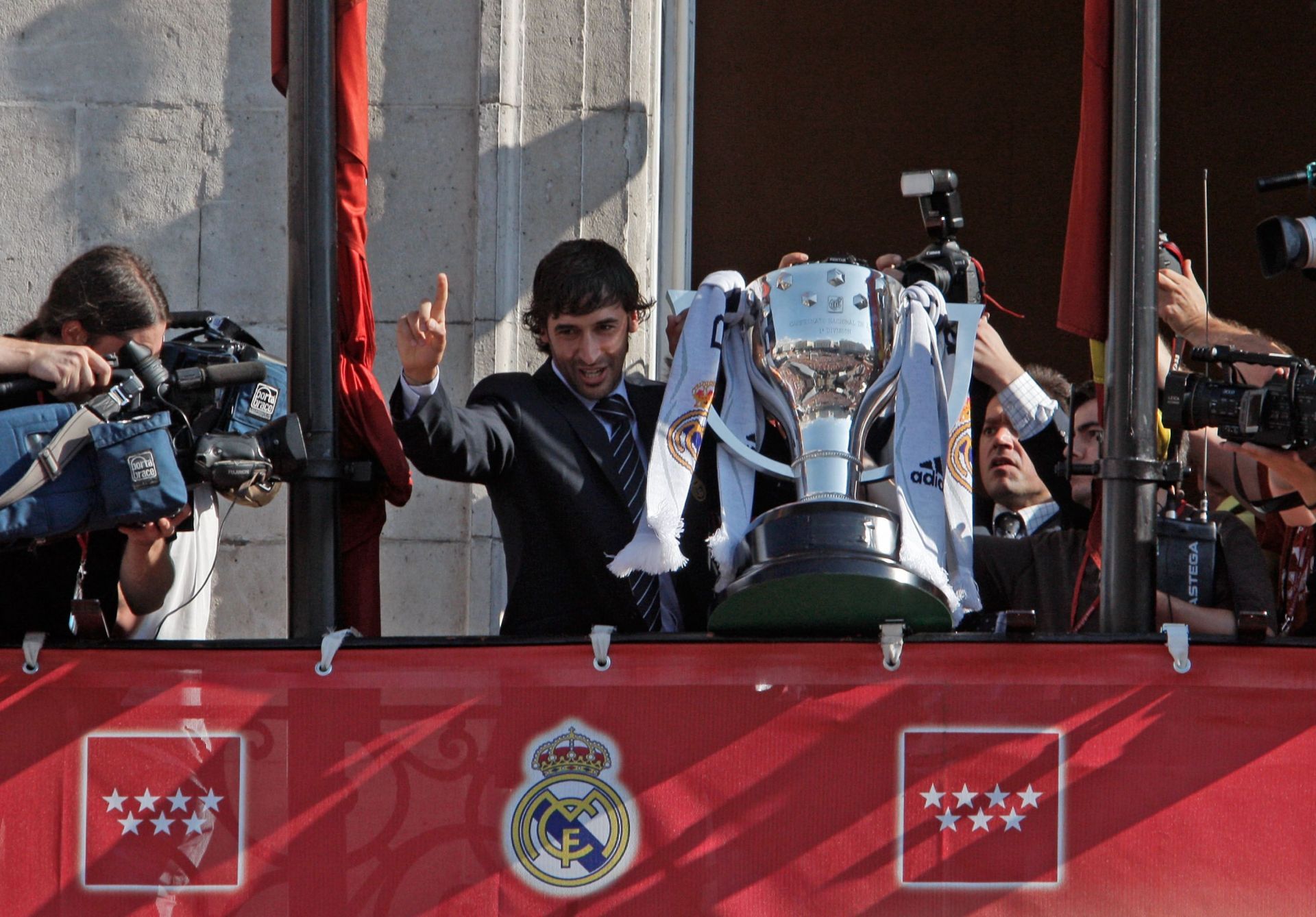 Real Madrid Celebrate Primera Liga Title