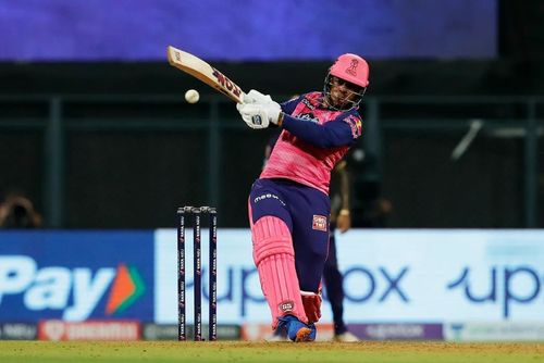 Shimron Hetymer's knock helped Rajasthan Royals post a fighting total [P/C: iplt20.com]