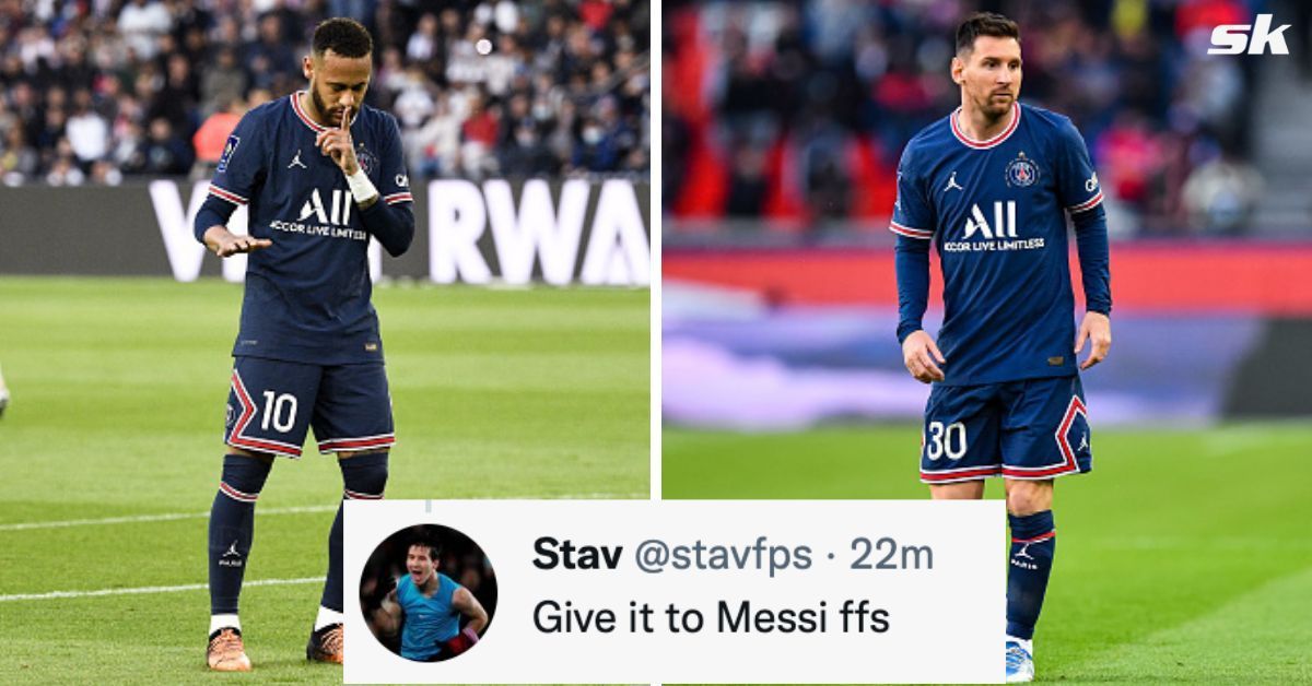 PSG fans angry over Messi not taking a penalty