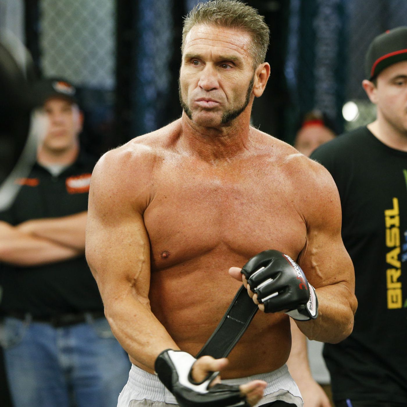 Ken Shamrock is now in the UFC Hall of Fame