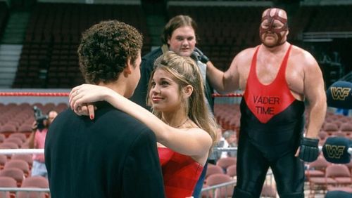 WWE's Vader appearing on Boy Meets World