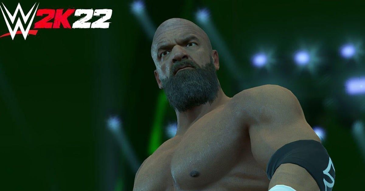 WWE Hall of Famer Triple H in WWE 2K22