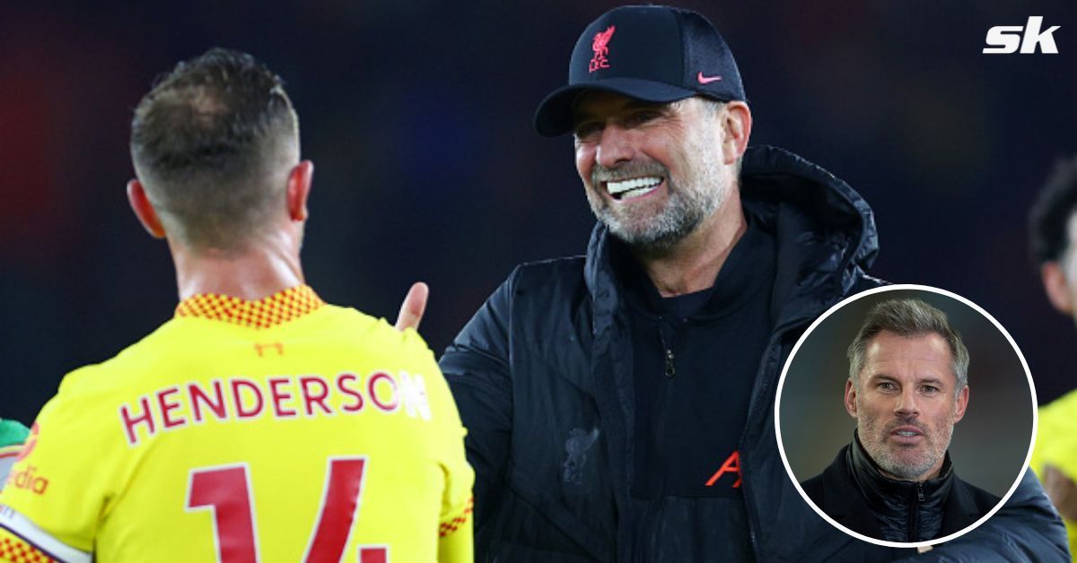 Jamie Carragher heaps praise on Jurgen Klopp