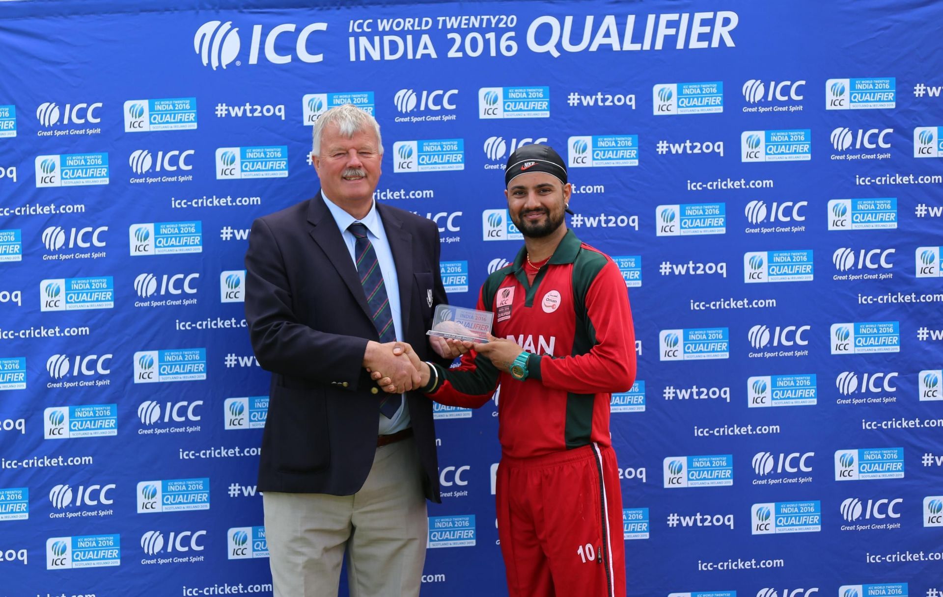 Jatinder Singh has been a top performer for Oman in international cricket (Image Courtesy: ICC/Twitter)
