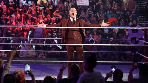 Rhodes returned to WWE after six years