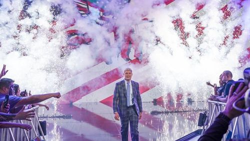 The American Nightmare during his entrance on the latest edition of RAW!