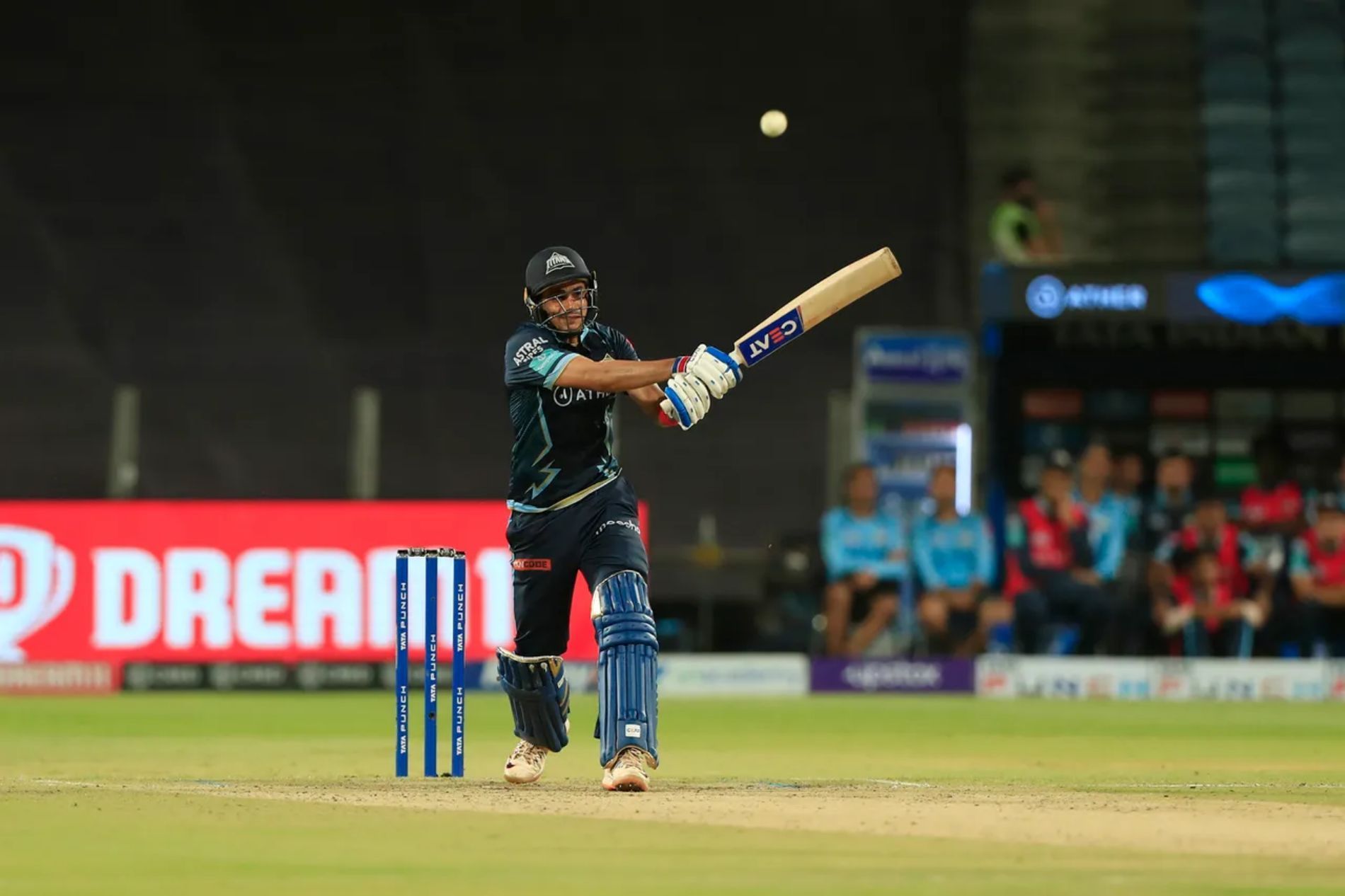 Shubman Gill anchored Gujarat’s innings with a patient fifty. Pic: IPLT20.COM