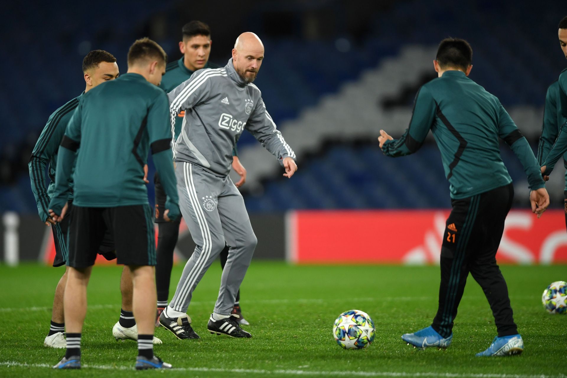 AFC Ajax Training Session and Press Conference