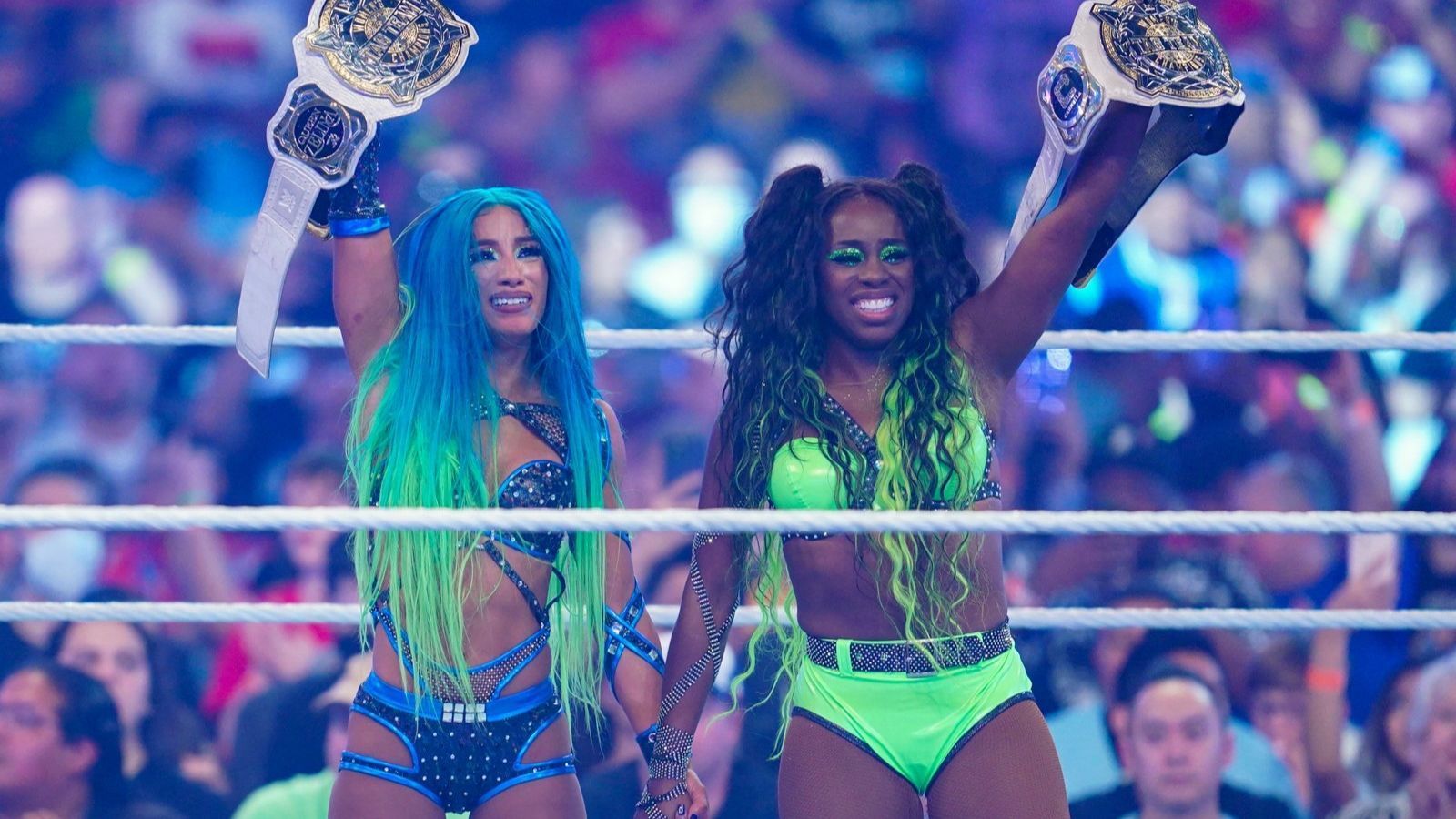 Sasha Banks and Naomi have been stripped of the WWE Women&#039;s Tag Team Championships!