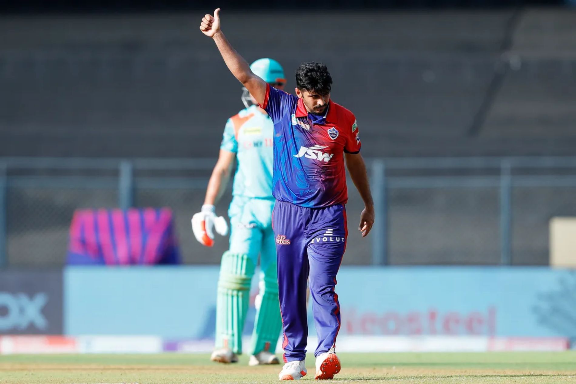 Delhi Capitals (DC) all-rounder Shardul Thakur. Pic: IPLT20.COM