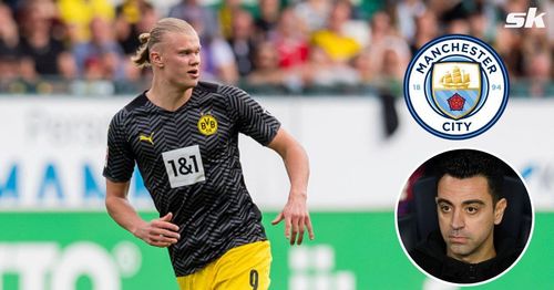 Xavi gives verdict on Erling Haaland's imminent transfer to Manchester City