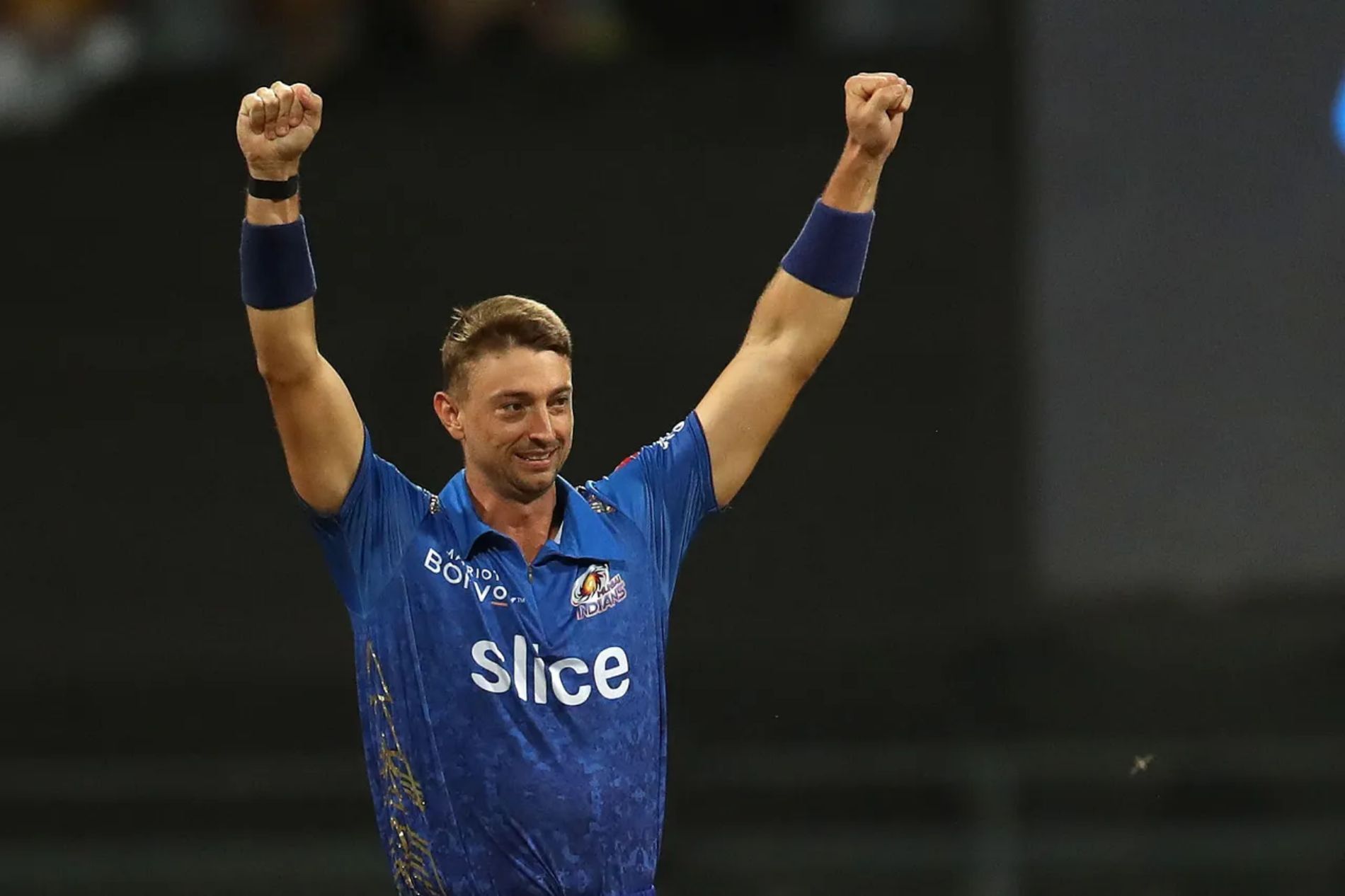 Daniel Sams during the match against Chennai. Pic: IPLT20.COM