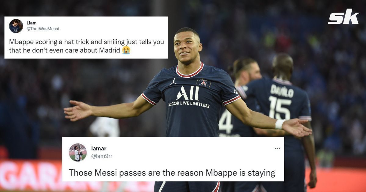 Mbappe put on a show after making the big announcement
