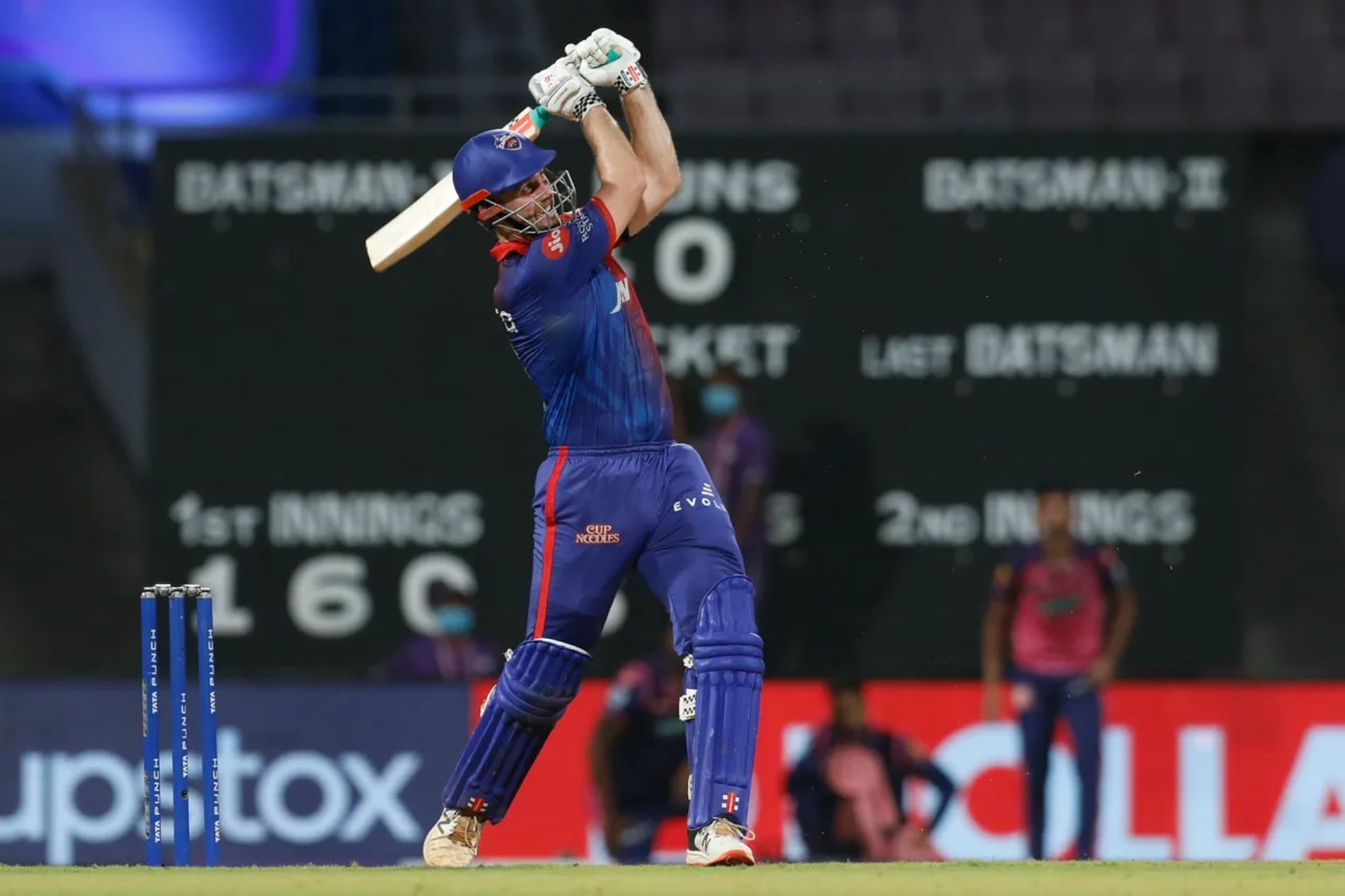 Mitchell Marsh during his match-winning innings against Rajasthan. Pic: IPLT20.COM