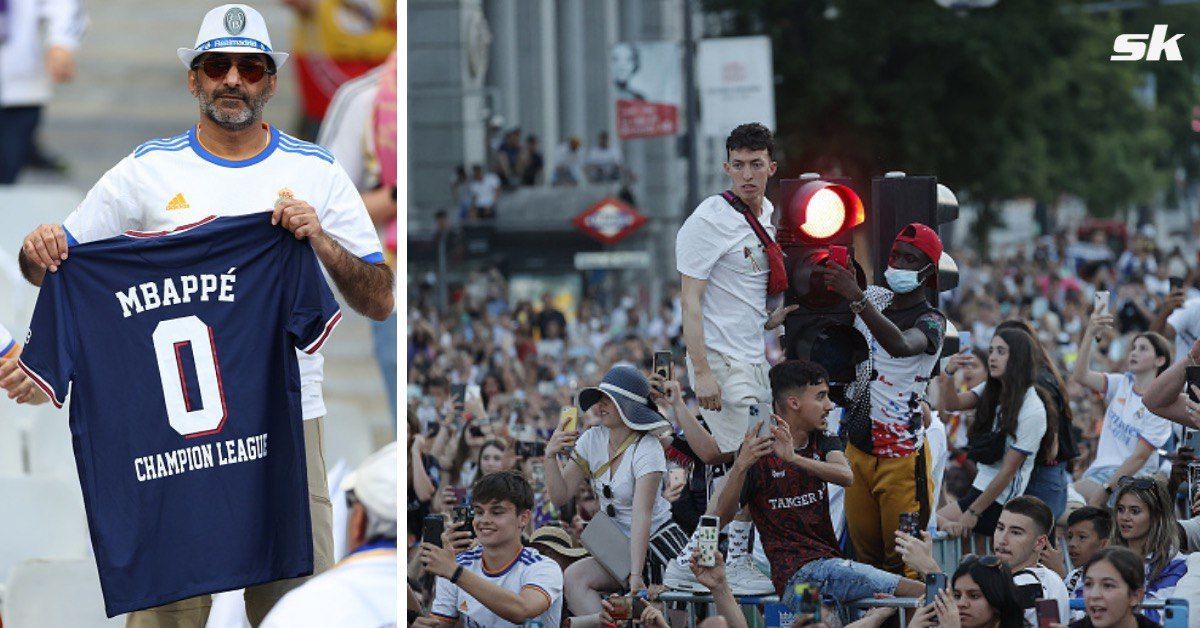 Madridistas hurls disrespectful chant at Kylian Mbappe during Madrid&#039;s title celebrations