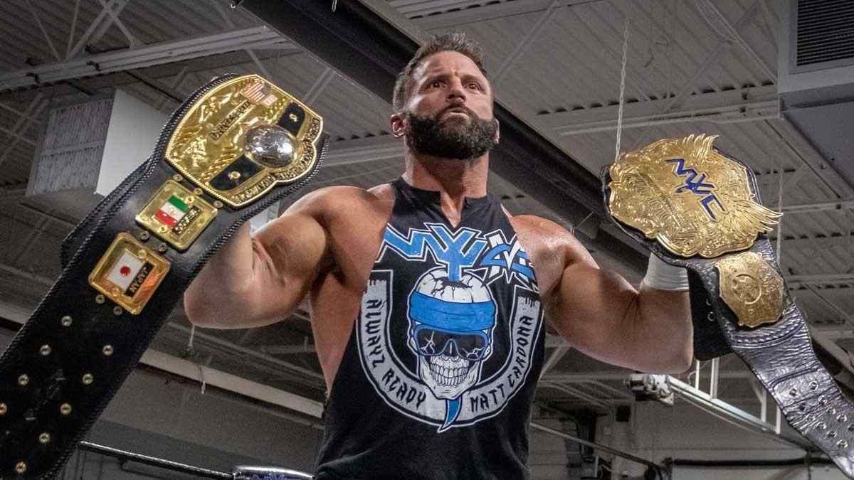 Zack Ryder has won championships all over the indies since his release