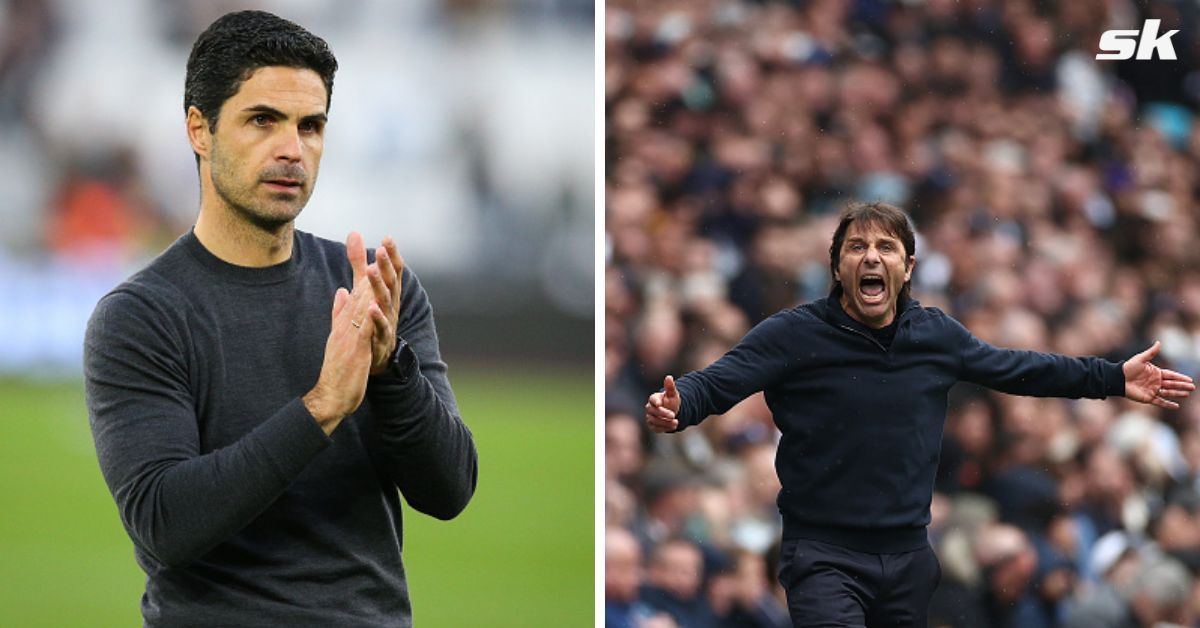 Mikel Arteta hoping to pip Antonio Conte&#039;s Tottenham to 4th place