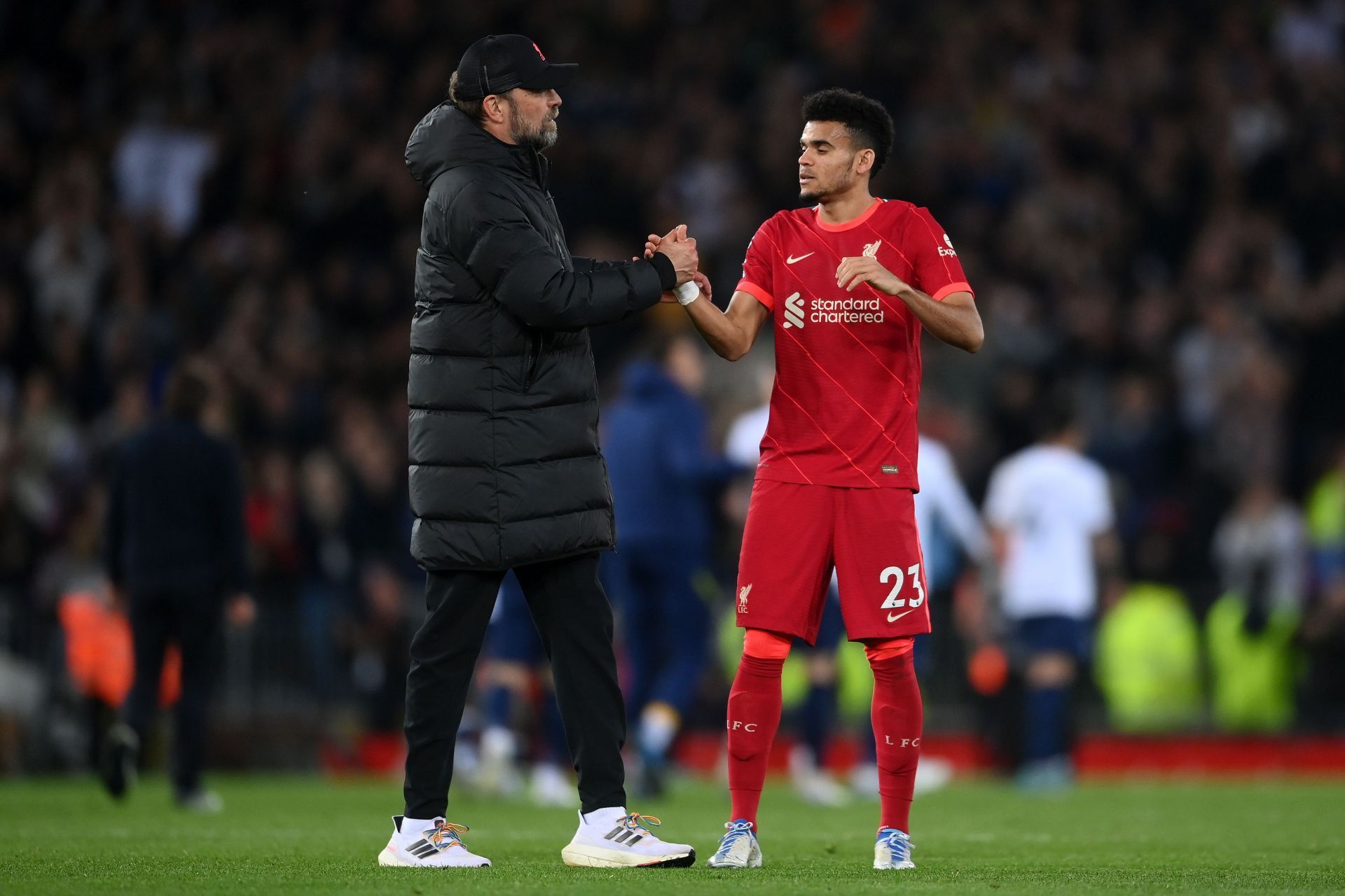 Jurgen Klopp could unleash Luis Diaz against Madrid.