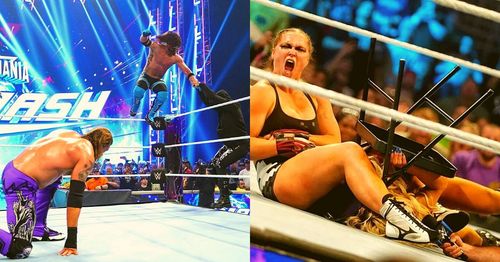 Ronda Rousey picked up the SmackDown Women's title at WrestleMania Backlash!