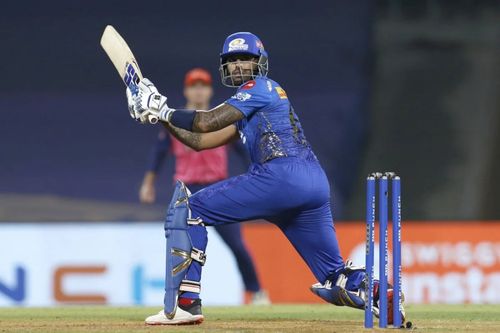 Suryakumar Yadav in action during IPL 2022. Pic: IPLT20.COM