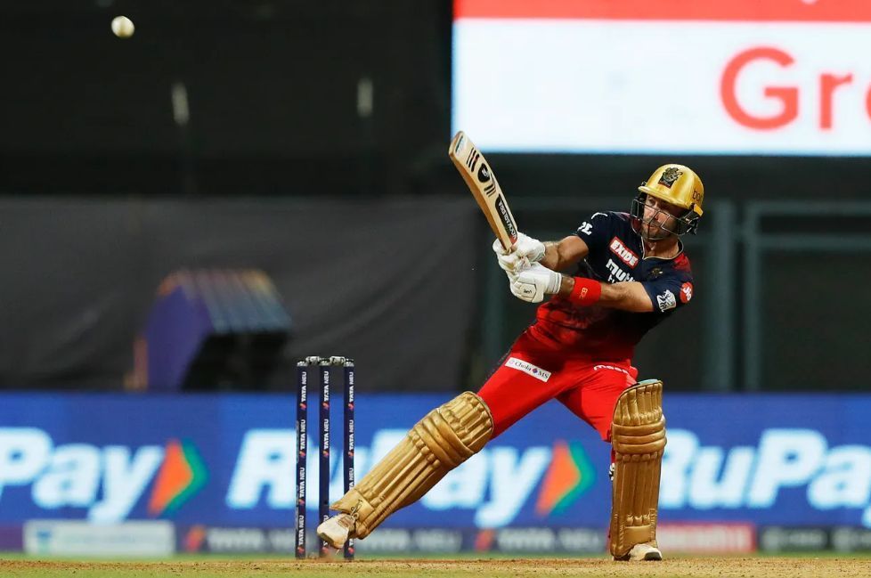 Glenn Maxwell was dismissed for a duck in RCB&#039;s last match against RR [P/C: iplt20.com]