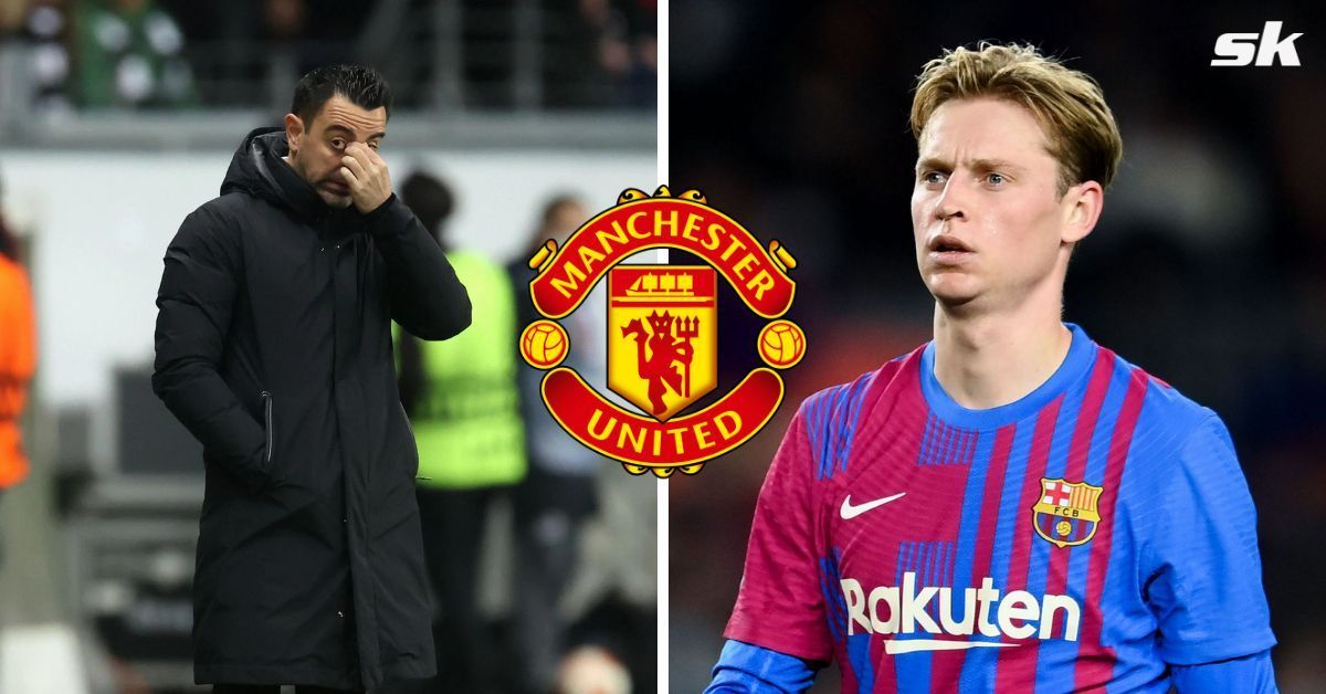 Xavi comments on speculation linking De Jong with United.