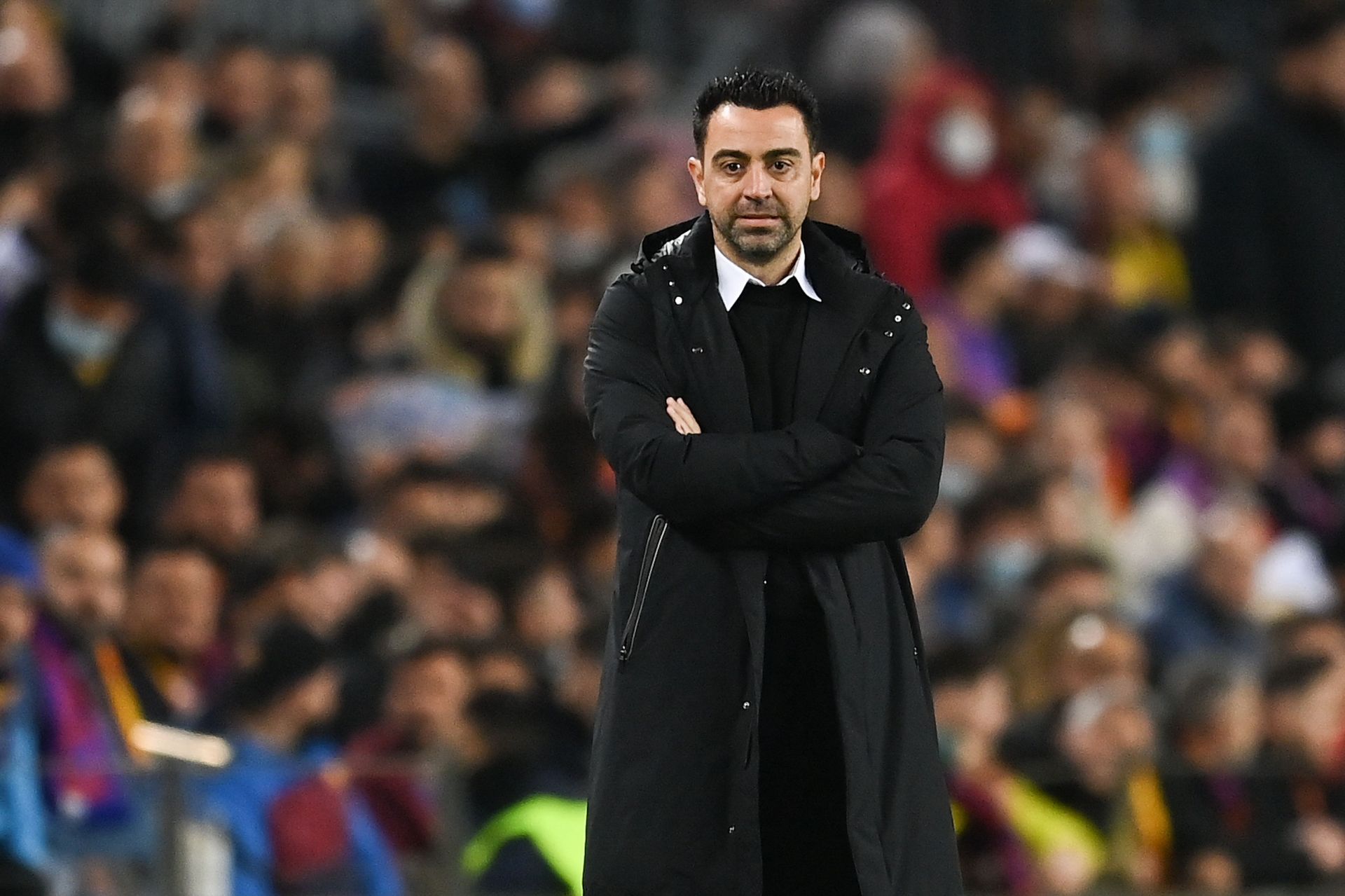 Barcelona manager Xavi is eyeing a second-placed finish in La Liga.