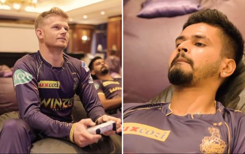 Sam Billings (L) and Shreyas Iyer (Pics: Instagram)