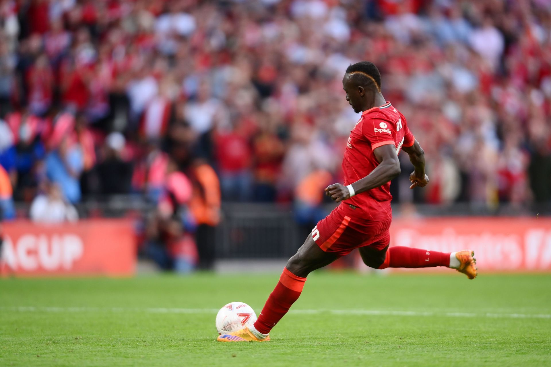 Mane in action for the Reds