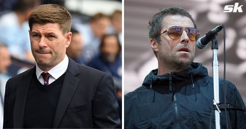 Liam Gallagher mocks Steven Gerrard following Aston Villa's collapse.