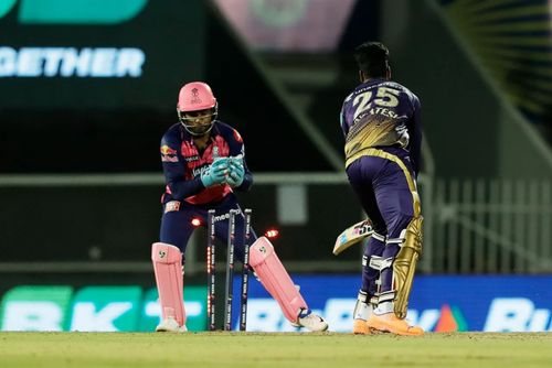 KKR have lost five matches in a row in IPL 2022. Pic: IPLT20.COM