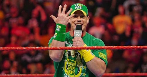 John Cena has sent a message to one of the most popular stars of all time