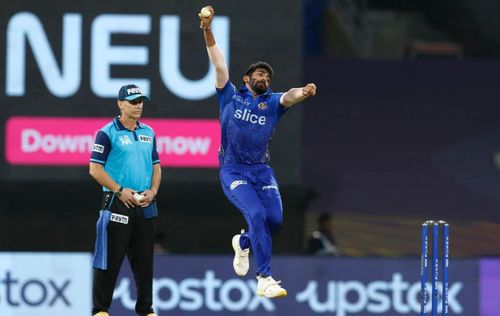 Jasprit Bumrah in action (Image: IPLT20.com)