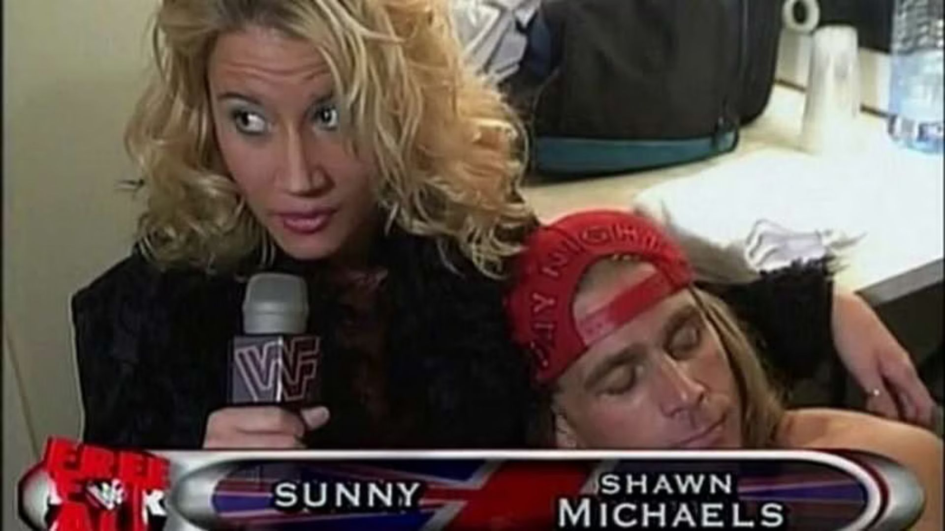 Sunny and Shawn Michaels dated in the mid 90&#039;s