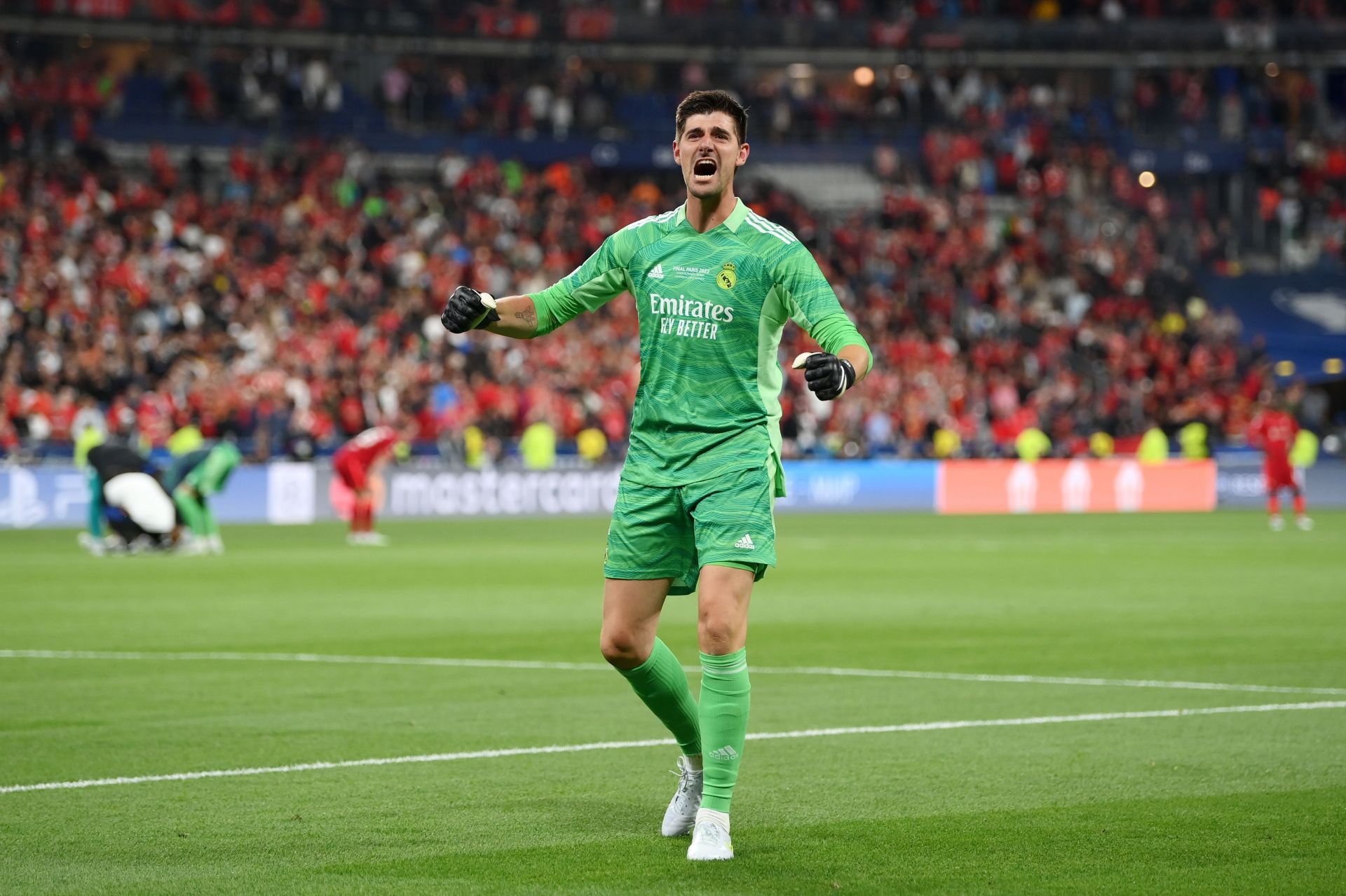 Courtois was named man of the match for his performance in the fnal