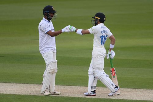 Cheteshwar Pujara and Mohammad Rizwan. (Image Credits: Getty)