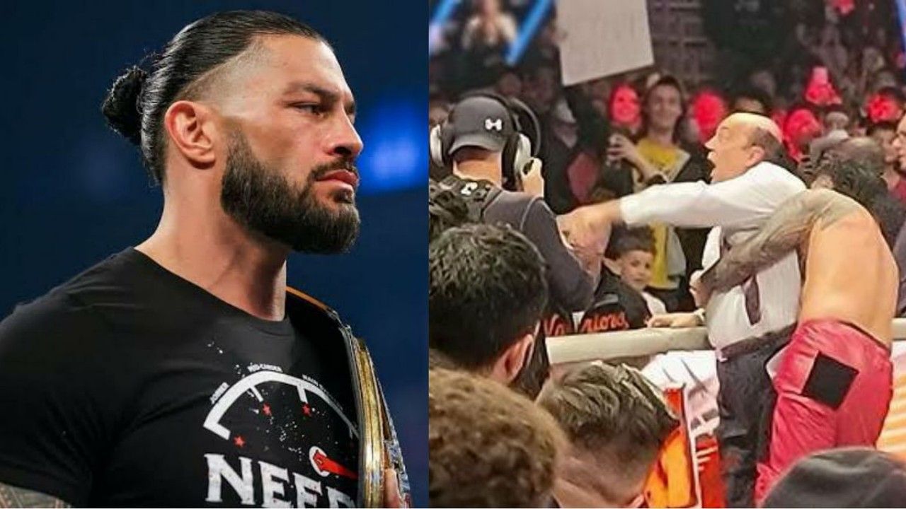 अनडिस्प्यूटेड WWE यूनिवर्सल चैंपियन रोमन रेंस और पॉल हेमन